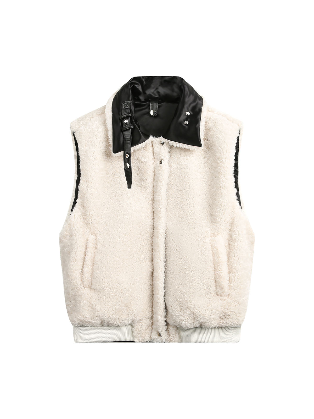 Reversible Wear Sherpa Vest - 1144