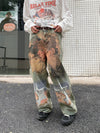 HJK Exclusive Oil Painted Jeans - Xokool