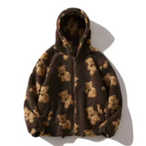 Teddy Bear Hooded Fleece Jacket - Xokool