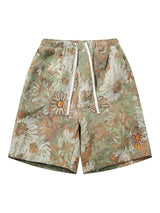 High Street Jacquard Embroidery Shorts - 1147