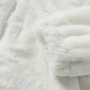 Cozy Cross Rabbit Fur Coat - Xokool