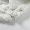 Cozy Cross Rabbit Fur Coat - Xokool