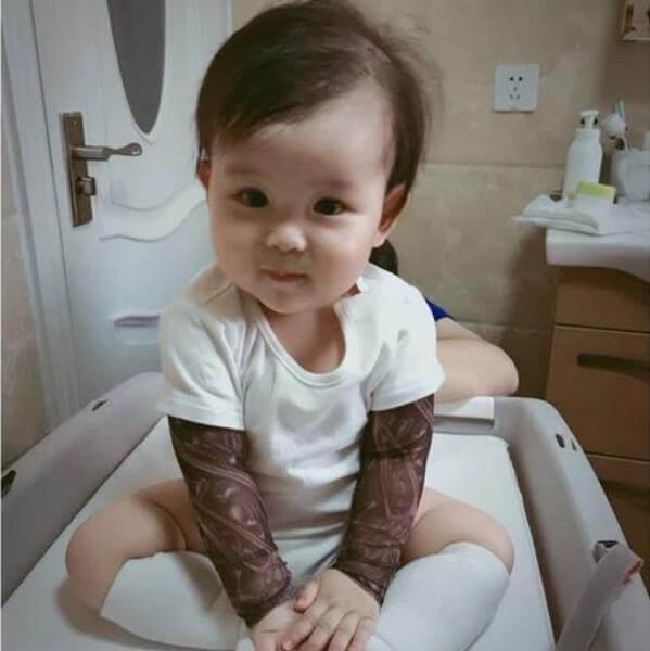 Baby tattoo onesie - XoKool